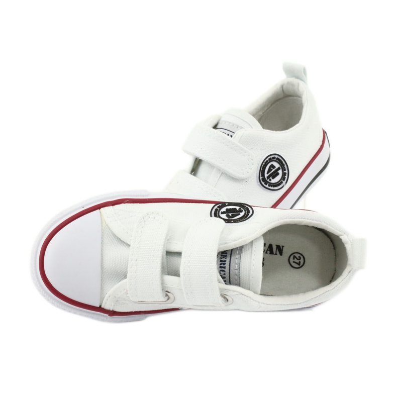 American Club White American LH41 Velcro Sneakers 4 American Club White American LH41 Velcro Sneakers 4