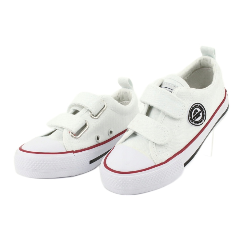 American Club White American LH41 Velcro Sneakers 2 American Club White American LH41 Velcro Sneakers 2