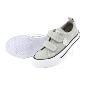 American Club Gray American LH39 Velcro Sneakers grey 3