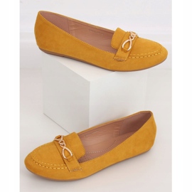 Women's loafers honey 2S2018-157 Yellow 1