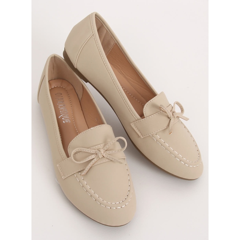 Women's beige loafers 98-30 Beige 2 Women's beige loafers 98-30 Beige 2