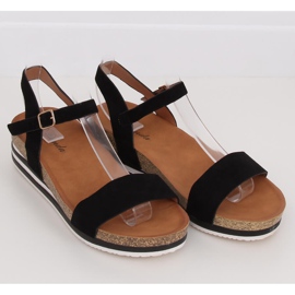 Black women's sandals RD054 Black 1 Black women's sandals RD054 Black 1