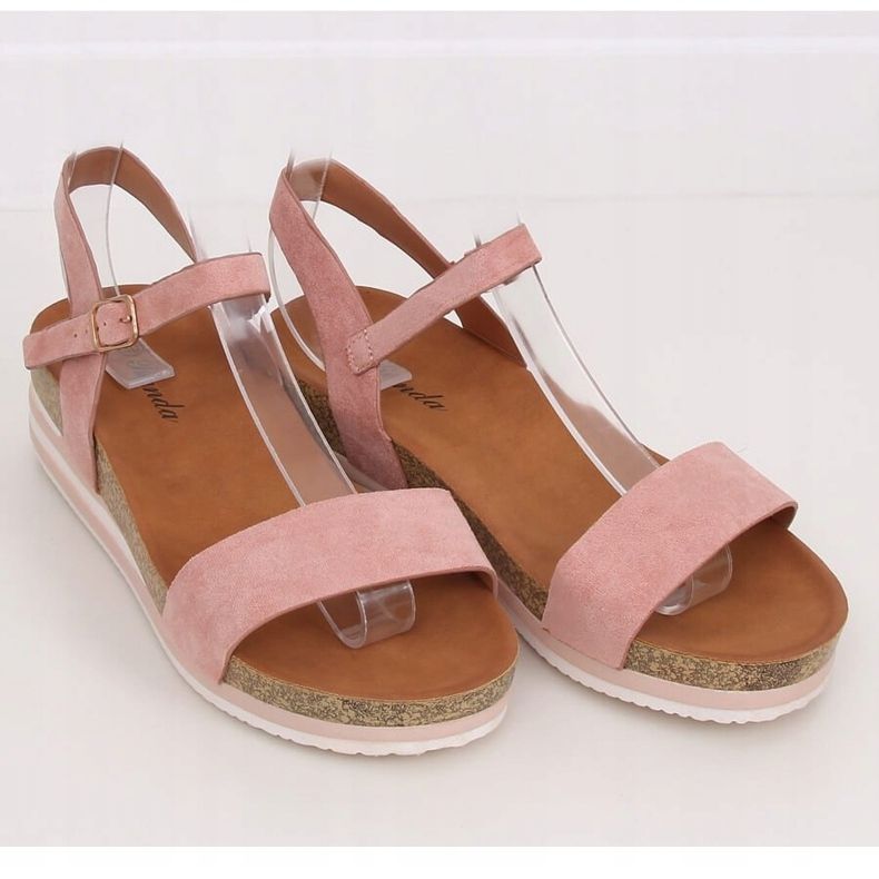 Pink women's sandals RD054 Pink 1