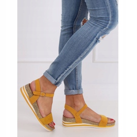 Women's honey sandals RD054 Yellow 3