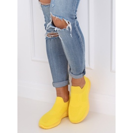 Yellow 4388 Yellow sports shoes 1