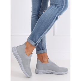 Gray 4388 Gray sports shoes grey 1