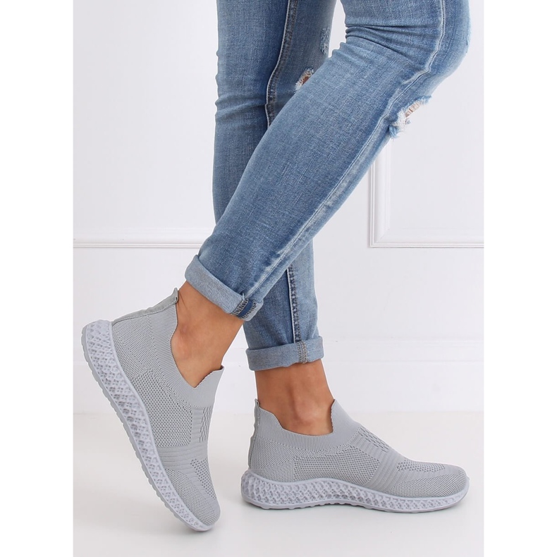 Gray 4388 Gray sports shoes grey 1