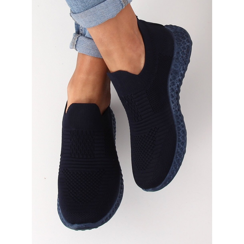 Navy blue sports shoes 4388 DK.BLUE 1