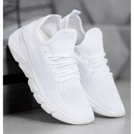 Lemax Textile Sneakers On The Platform white 1