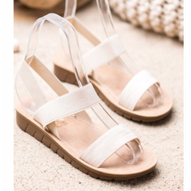 Sea Elves Slip-on Sandals On The Platform brown 2