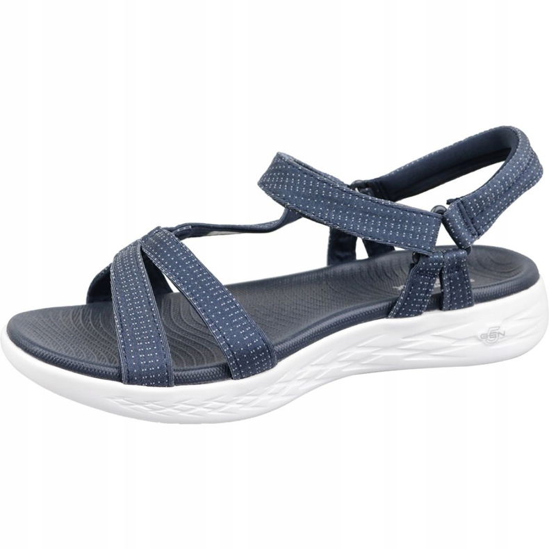 Skechers On The Go 600 W 15316-NVY Sandals navy blue blue 1