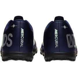 Nike Mercurial Vapor 13 Club Mds Tf M CJ1305-401 football shoes navy blue 2