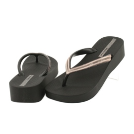 Ipanema 82764 wedge sandals black yellow 3