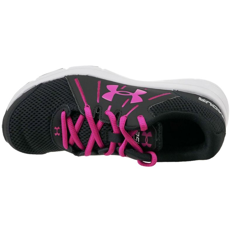 Under Armour Under Armor W Dash Rn 2 W 1285488-003 shoes black pink 2