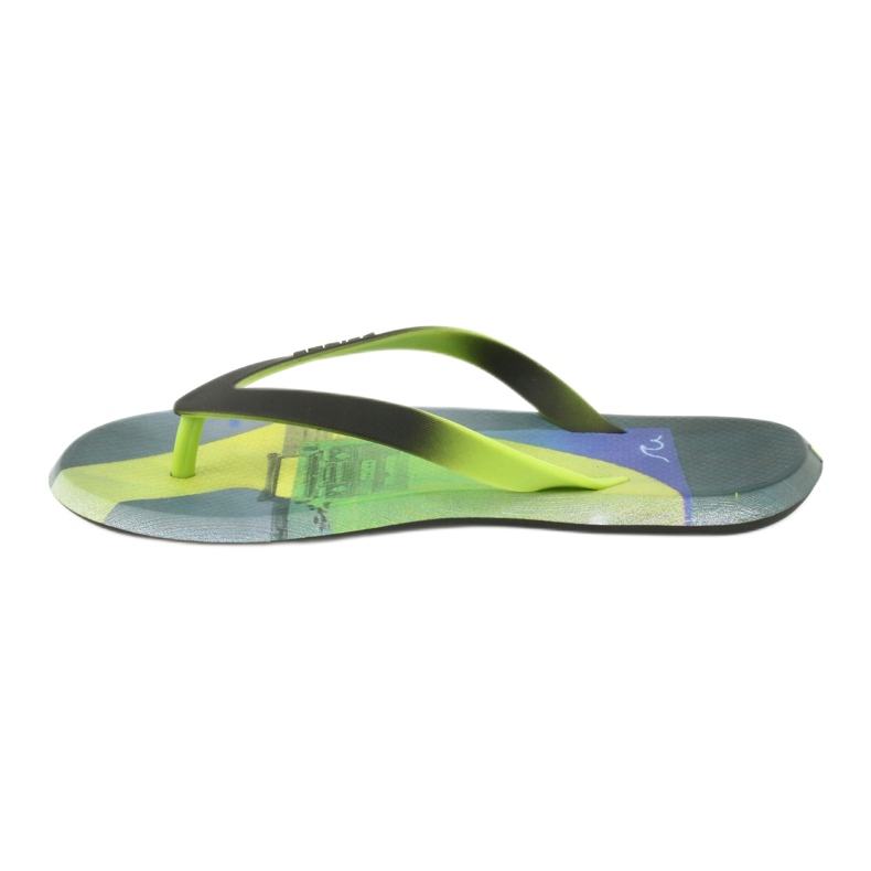 Men's flip-flops Rider Energy AD 10719 black blue grey green 1