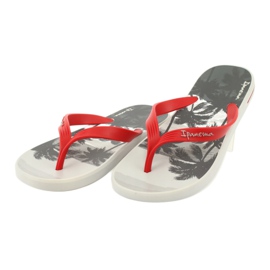 Ipanema 82879 Posto 10 Temas AD flip-flops red grey 2