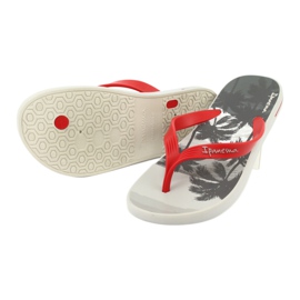 Ipanema 82879 Posto 10 Temas AD flip-flops red grey 3