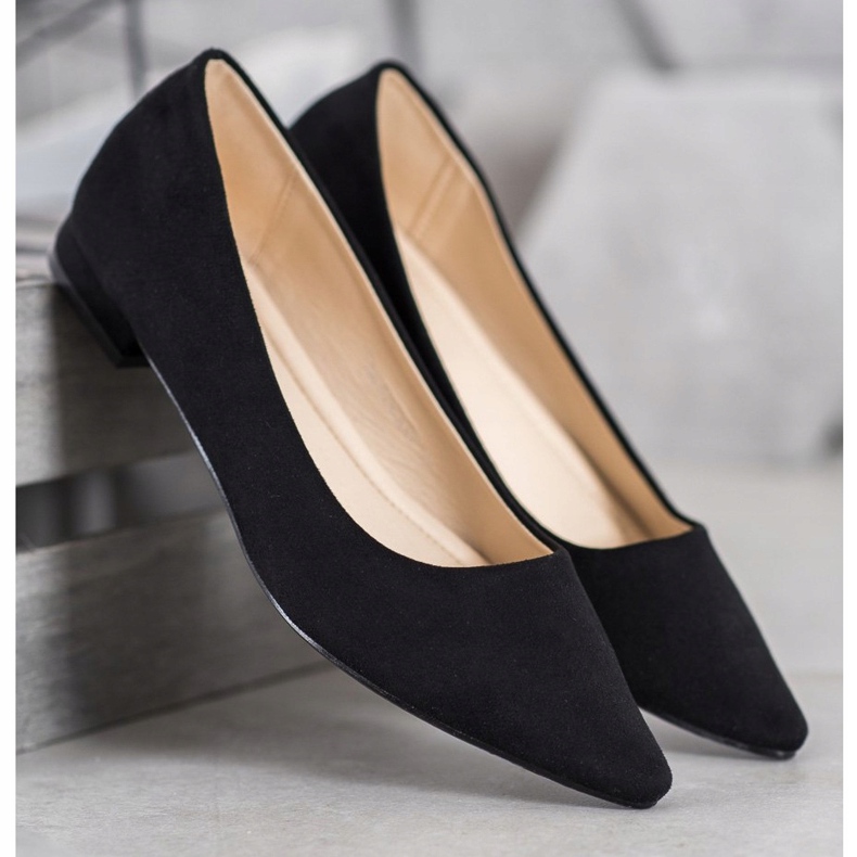 Evento Classic black ballerinas 1 Evento Classic black ballerinas 1