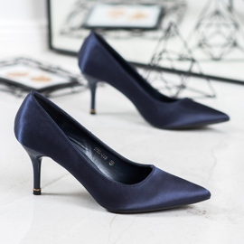 Cm Paris Classic navy blue high heels 1