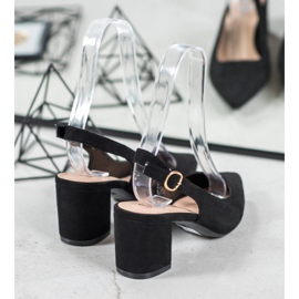 Seastar Pumps With A Discovered Heel black 2