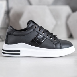 Weide Black Sport Shoes 2