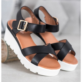 Weide Fashionable Sandals black 1