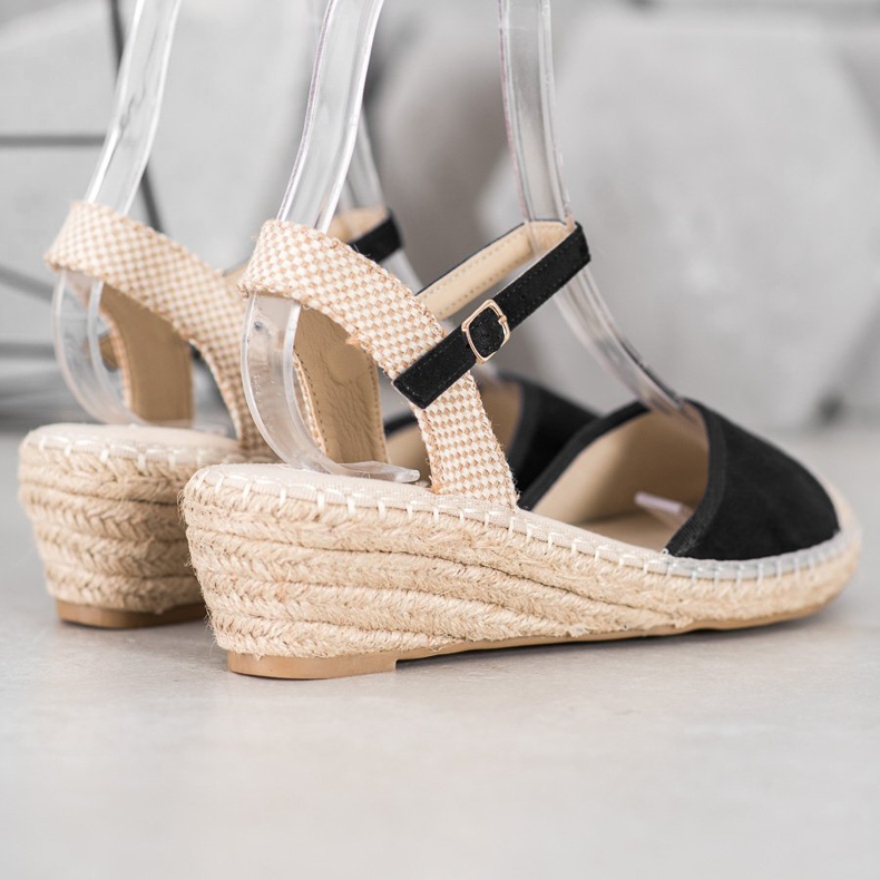 Best Shoes Black Espadrilles Sandals 2