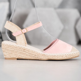 Best Shoes Light pink Espadrilles sandals 2 Best Shoes Light pink Espadrilles sandals 2