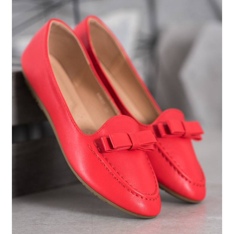 SHELOVET Red Lords With Eco Leather 1