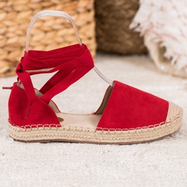 Seastar Tied Red Espadrilles 2