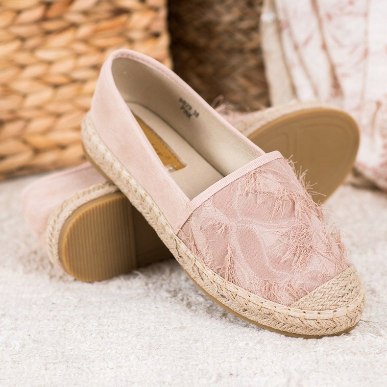 Seastar Suede Espadrilles pink 1