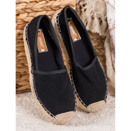 Seastar Openwork Espadrilles With Suede black 1