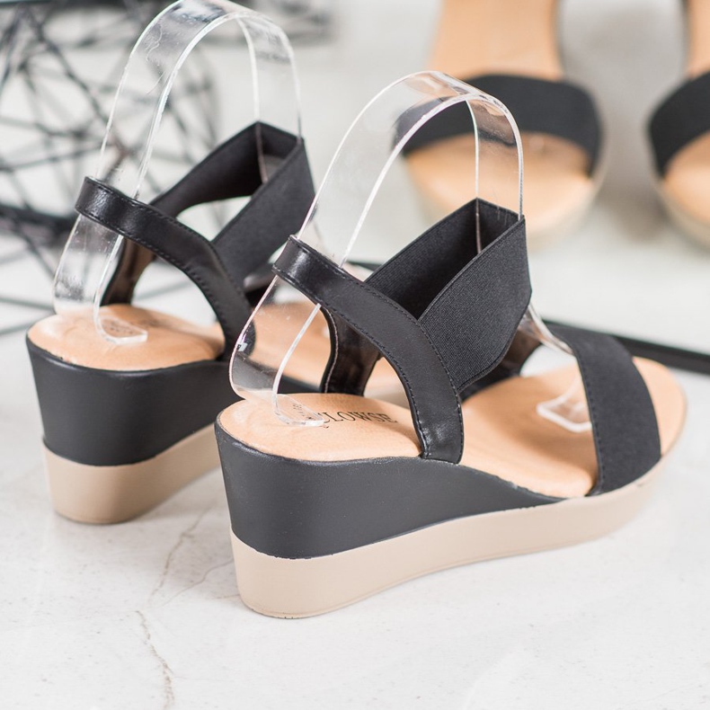 Clowse Light Slip-On Sandals black 1