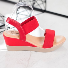 Clowse Light Slip-On Sandals red 2
