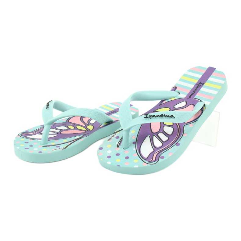 Flip-flops butterfly Ipanema Temas KIDS 82773 purple green 2