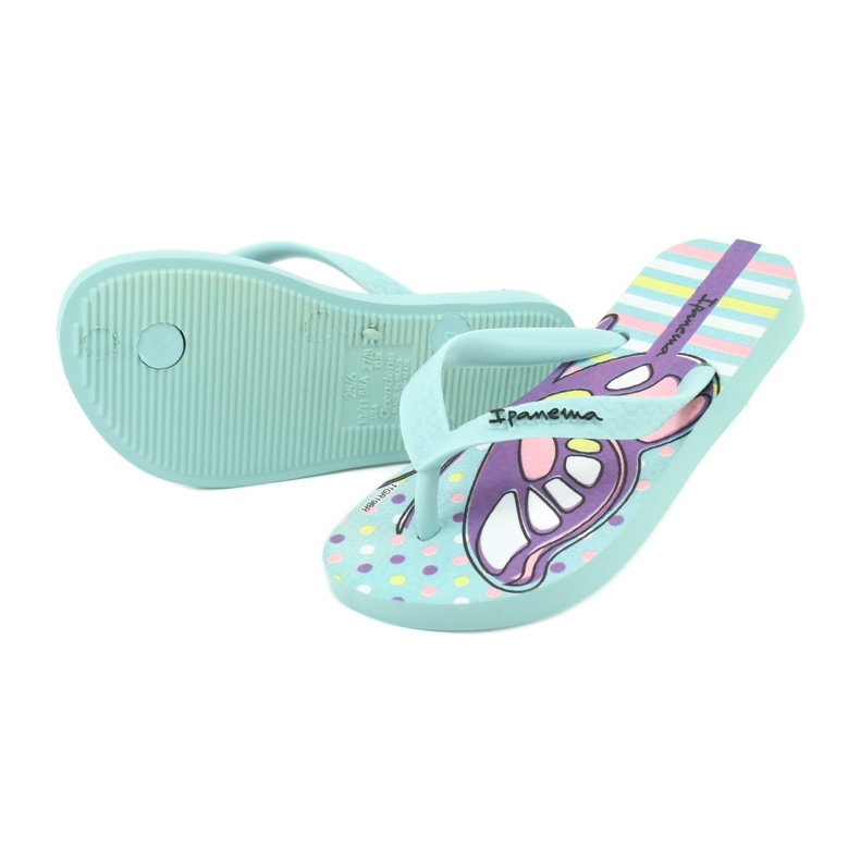 Flip-flops butterfly Ipanema Temas KIDS 82773 purple green 3