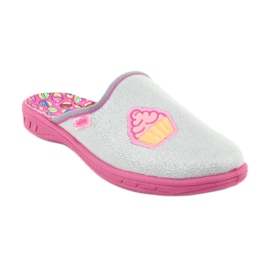 Befado colored children's shoes 707Y407 pink grey 1 Befado colored children's shoes 707Y407 pink grey 1