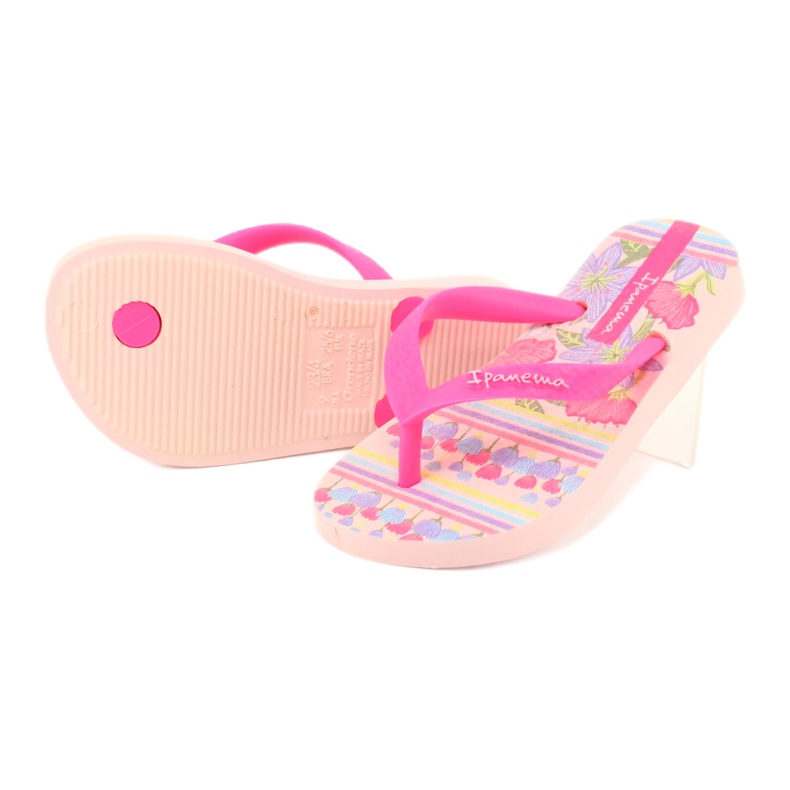 Ipanema Girls' flip flops pink neon 82773 3