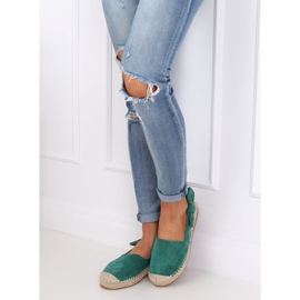 Green espadrilles for women 3016 Green 1