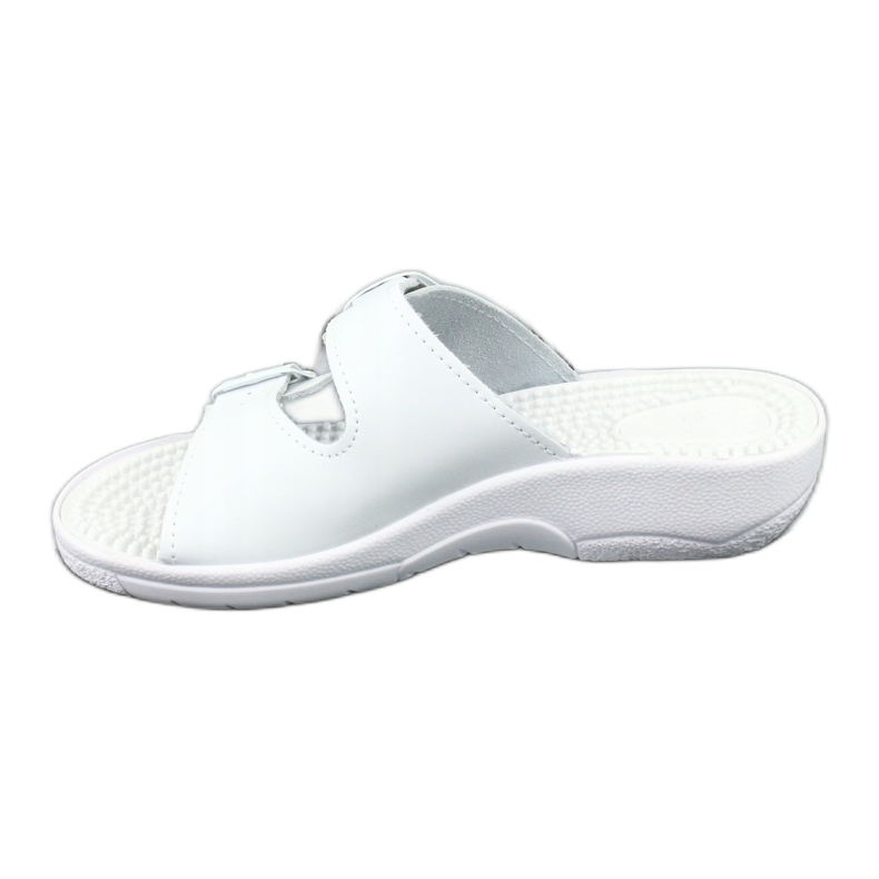 Comfooty Nadia white health fakir flip-flops 1