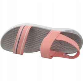 Crocs LiteRide Sandal W 205106-6KP orange sandals pink 2