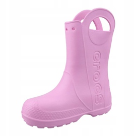Crocs Handle It Rain Boot Kids Jr 12803-6I2 pink 1