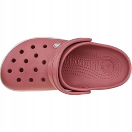 Crocs Crocband 11016-6PH shoes white pink 2