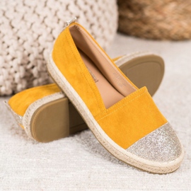 Seastar Espadrilles With Glitter yellow 1