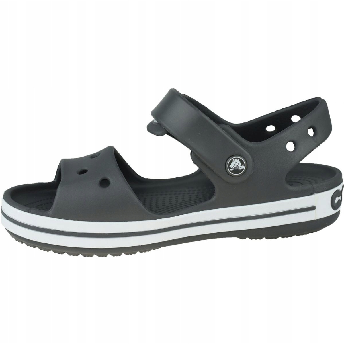 grey croc sandals