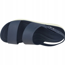 Crocs Brooklyn Low Wedge 206453-46K navy blue 2