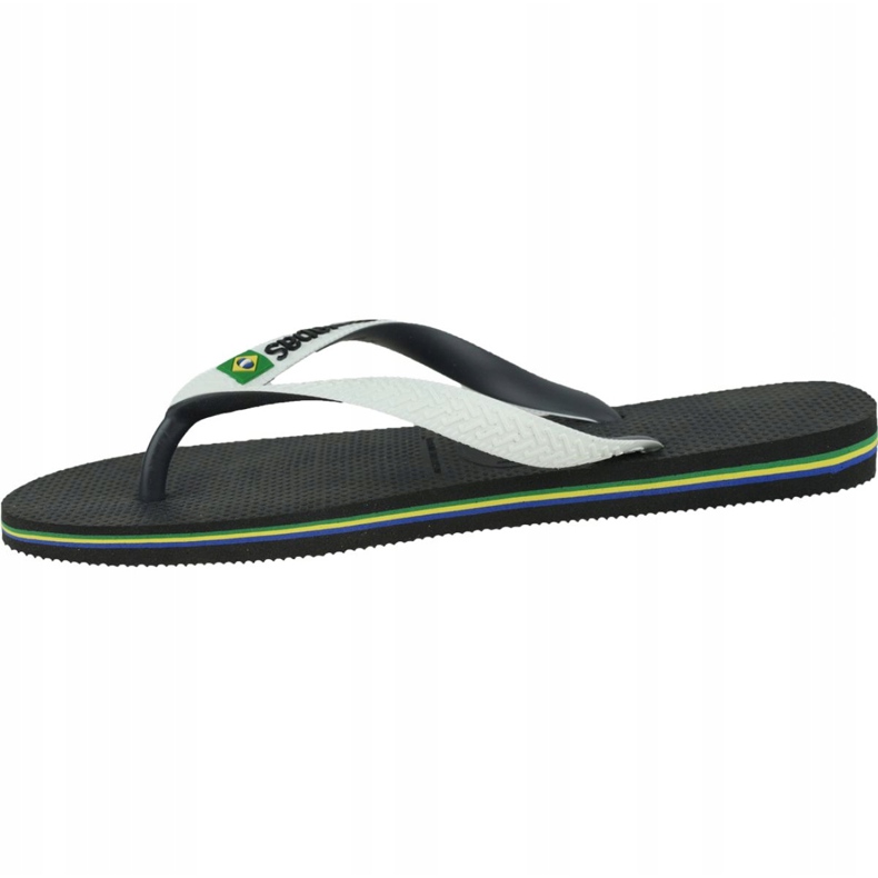 Havaianas Brasil Mix 4123206-0133 flip-flops white black 1