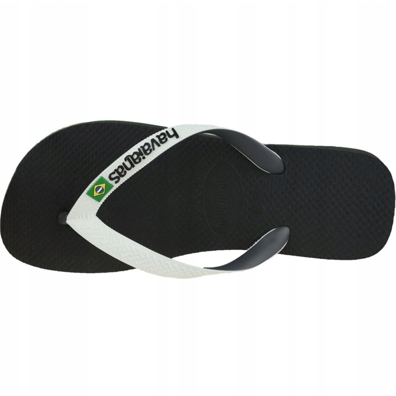 Havaianas Brasil Mix 4123206-0133 flip-flops white black 2