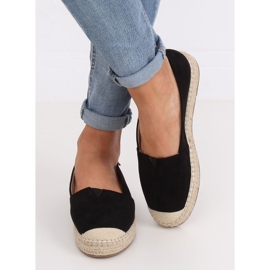 Classic black espadrilles 99-23A Black 1