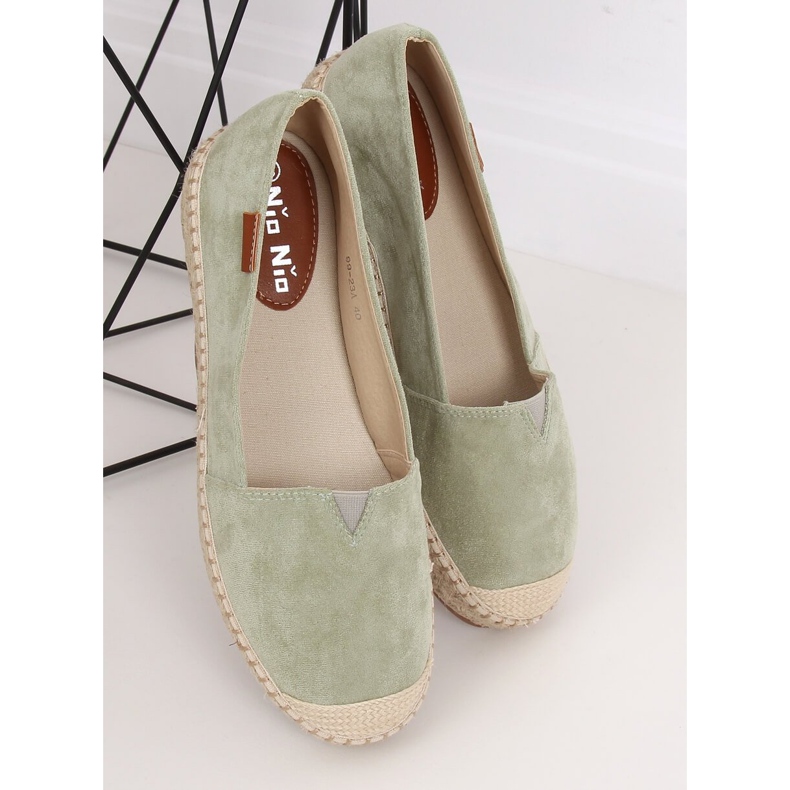 Classic espadrilles aquamarine 99-23A Green 1